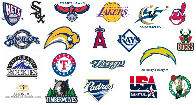 professional sports club logos